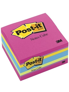 3M Posti-It Cube Bright Colors