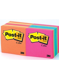 3M Post-It Mini Cube 2" x 2"
