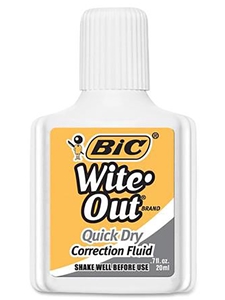 BIC Wite-Out Correction Fluid