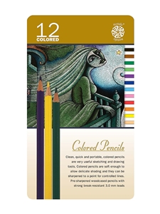 Pentalic Color Pencils 12 pc
