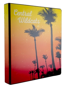 Central Wildcats Beach Sunset Binder -- 1"