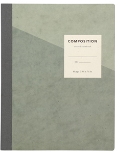 Dotted Composition Notebook