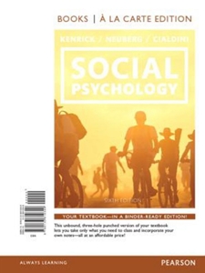SOCIAL PSYCHOLOGY:GOALS...(LOOSELEAF)