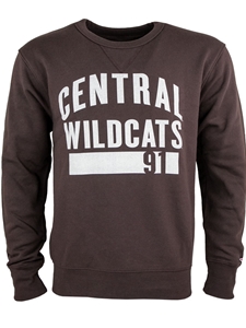 Central Brown Crew Neck Sweatshirt