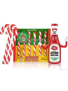 Ketchup Candy Canes