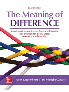 IA:SOC 365: THE MEANING OF DIFFERENCE: AMERICAN CONSTRUCTIONS OF RACE, SEX AND GENDER, SOCIAL CLASS, SEXUAL ORIENTATION, AND DISABILITY