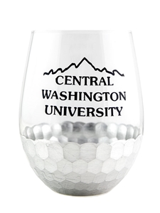 CWU Stemless Wine Glass