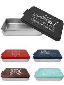 Cake Pan Aluminum Engravable Lid