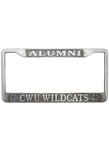 CWU Alumni License Plate Frame