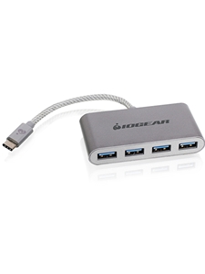 USB-C to 4-port USB-A Hub - IOGEAR HUB-C