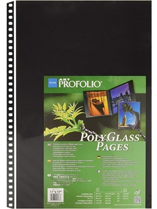 Poly Glass Pages 11x17 Art Profolio