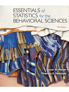 ESSENTIALS OF STAT.F/BEHAVIORAL SCIENCE