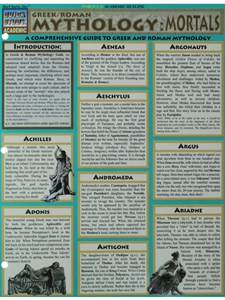 GREEK/ROMAN MYTHOLOGY: MORTALS