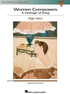 WOMEN COMPOSERS - A HERITAGE OF SONG : THE VOCAL LIBRARY HIGH VOICE