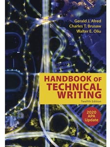 HANDBK.OF TECHNICAL WRIT.,2020 APA UPDT