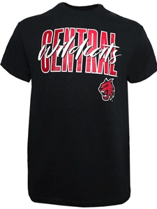 Central Wildcats Black Tshirt