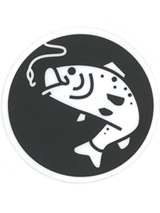 Fish & Hook Sticker