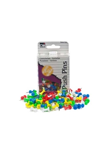 Push Pins (Assorted Colors)