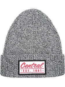 Central Black Marbled Beanie