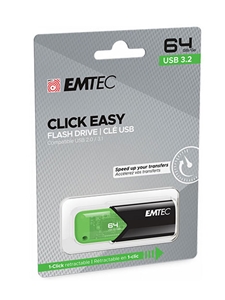 EMTEC Green 64GB USB 3.2 Flash Drive