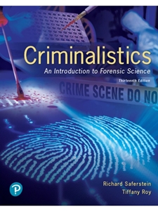 IA:ANTH 318/LAJ 318: CRIMINALISTICS: AN INTRODUCTION TO FORENSIC SCIENCE