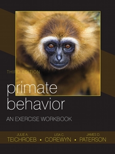 IA:PRIM 514: PRIMATE BEHAVIOR: AN EXERCISE WORKBOOK