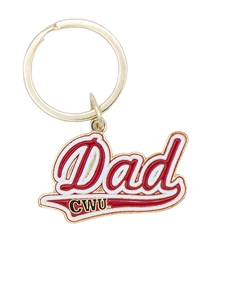 CWU Dad Keychain