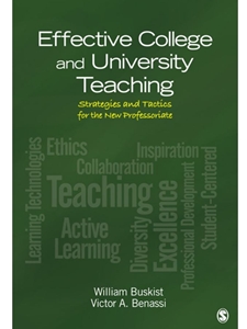 EFFECTIVE COLLEGE+UNIVERSITY TEACHING