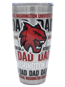 CWU 30oz Dad Thermos