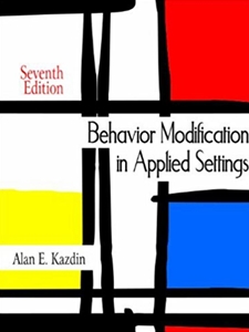 (EBOOK) BEHAVIOR MODIFICATION IN APPLIED SETTINGS