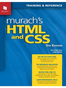 (EBOOK) MURACH'S HTML AND CSS