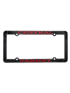 Central Parent License Plate Frame