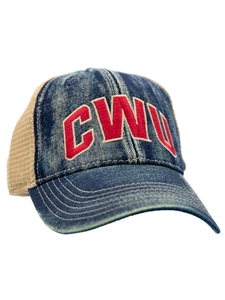 CWU Denim Old Favorite Trucker Hat