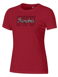 CWU Grandma Crimson Tshirt