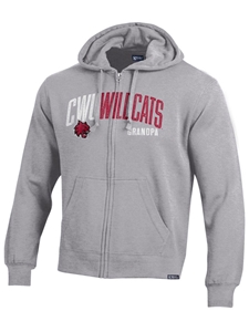 CWU Grandpa Full Zip Sweatshirt