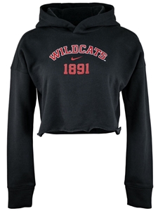 CWU Ladies Nike Cropped Hoodie