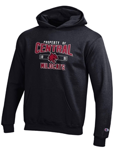 Champion CWU Youth Hood Sweatshirt