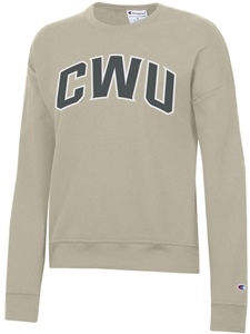 CWU Ladies Crew Neck Sweatshirt
