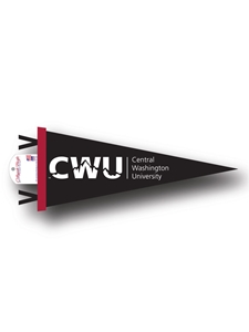 CWU Wool Felt Pennant