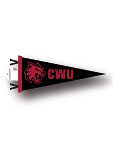 CWU Wool Felt Pennant