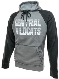 Colorblocked Central Wildcats Hood