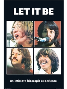 POSTER - BEATLES LET IT BE