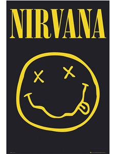 POSTER - NIRVANA SMILEY