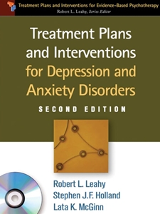 TREATMENT PLANS+INTERVENTIONS FOR DEPRESSION AND ANXIETY DISORDERS