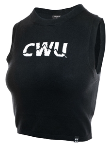 Black CWU Sweater Tank Top