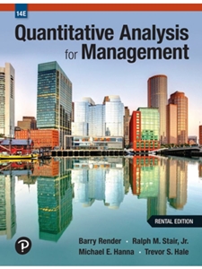 (EBOOK) QUANTITATIVE ANALYSIS FOR MANAGEMENT