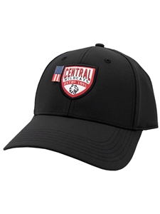 Central Black Ultimate Fit Performance Hat
