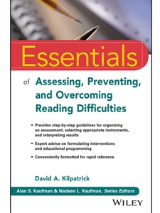 (EBOOK) ESSENTIALS OF ASSESSING, PREVENTING, AND OVERCOMING READING DIFFICULTIES