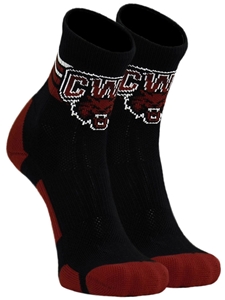 CWU Varsity 1/4 Socks