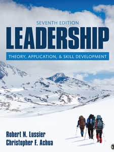 IA:ADMG 573: LEADERSHIP: THEORY, APPLICATION, & SKILL DEVELOPMENT